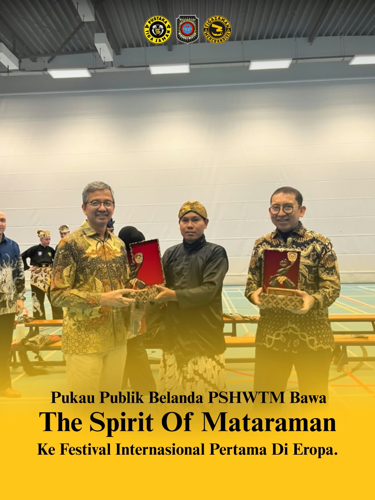 Delegasi PSHWTM Madiun di Belanda